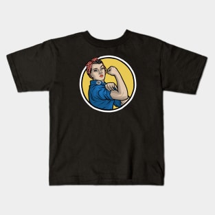 Rosie the Riveter Kids T-Shirt